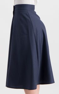 High Waist Skirt "Anita" side view