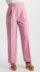 Pink High Waist Trousers "Harriet"